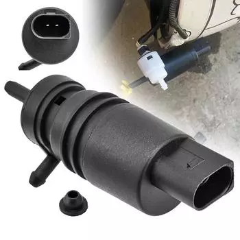 Автомобильные стекла, стеклоочистители, насос двигателя омывателя лобового стекла, модифицированные аксессуары для BMW E46 E38 E39 E60 E65 67128362154 чёрный