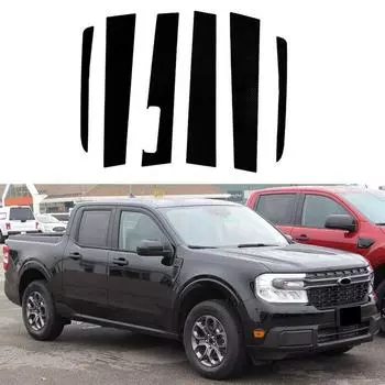 Автомобильные стойки стойки двери, окна, накладка, наклейки, наклейка для Ford Maverick Keyless 2022 2023, автостайлинг