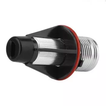 Автомобильные светодиодные фары 6000K, лампы накаливания, белые ходовые огни, ангельские глазки Halo, 20 Вт, светодиодный кольцевой маркер