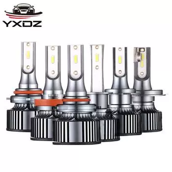 Автомобильные светодиодные фары H7 F2 1860 дальнего и ближнего света H1 One Piece Price белый