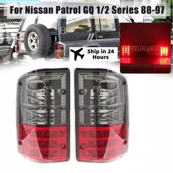 Автомобильные светодиодные задние фонари, стоп-сигналы для Nissan Patrol GQ 1988-1997 серии 1 2 26555-05J00, задние стоп-сигналы, аксессуары