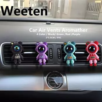 Автомобильные воздуховоды Ароматические таблетки Парфюм Кондиционер Воздуховод Украшения для салона автомобиля Товары для автомобиля Мультфильм Автомобиль Космонавт