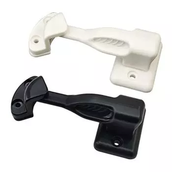 Автомобильные защелки для шкафов, замки, дверные защелки, держатели для шкафов, нейлоновые для кемперов, лодок, яхт белый