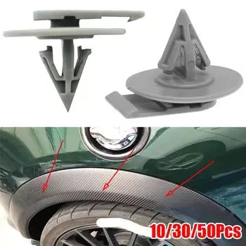 Автомобильные зажимы для обшивки колесной арки, автомобильные заклепки для BMW Mini R50 R52 R53 R55 R56 R57 One Cooper SD Convertible