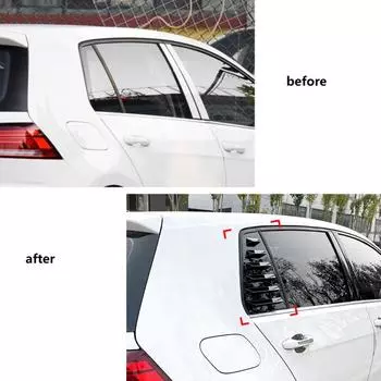 Автомобильные жалюзи наклейки для стекла наружные автомобильные детали автомобильные аксессуары для VW Volkswagen Golf 7 Mk7 2013-2020