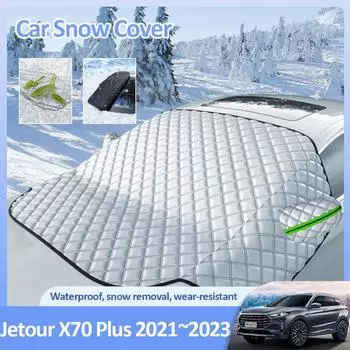 Автомобильные зимние чехлы от снега для Jetour X70 Plus Soueast DX8 Wallys Wolf 2024 2024 2024 Защитные чехлы для лобового стекла от льда Аксессуары для защиты от замерзания