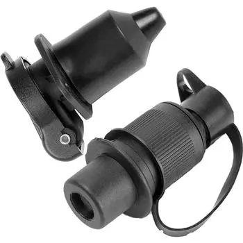 Автомобильный 12 В 3-контактный 3-полюсный разъем для прицепа, разъем для подключения, круглый разъем для прицепа, тягача, для каравана, грузовика, транспортного средства