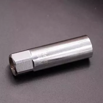 Автомобильный 14-миллиметровый мини-ключ для снятия свечей зажигания с тонкой стенкой, 12-точечный магнитный инструмент для снятия, привод 3/8 дюйма для автомобиля 14 mm