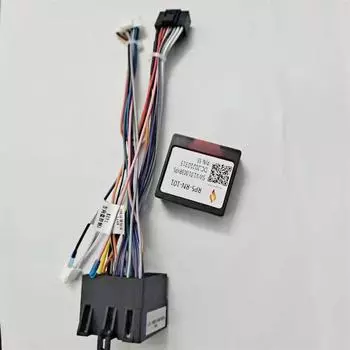 Автомобильный 16-контактный адаптер жгута проводов радио кабель питания с коробкой Canbus для Renault Logan Megane 2 CLIO