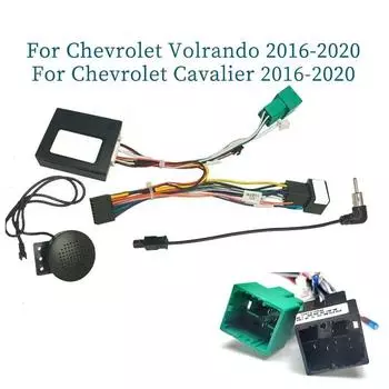 Автомобильный 16-контактный радиоприемник аудио жгут проводов с коробкой Canbus для Chevrolet Volrando Cavalier 16-20 стерео монтажный провод-адаптер with loudspeaker