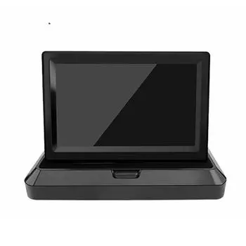 Автомобильный 5-дюймовый HD 800*480 Складной TFT ЖК-монитор заднего вида для парковки PAL NTSC