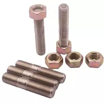 Автомобильный 5 шт. Комплект шпилек Нержавеющая сталь M10*1.25 Для турбин DSM 1G EVO1-10 Subaru