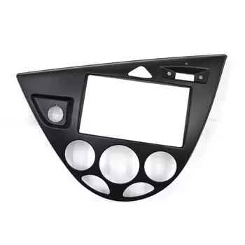 Автомобильный 7-дюймовый комплект для установки стереомагнитолы в рамку для Ford Focus Fiesta 2 Din с двойной панелью Android-дисплея чёрный