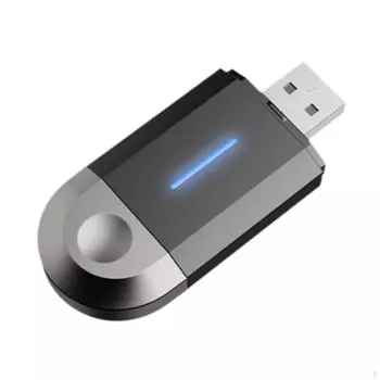 Автомобильный адаптер 2 в 1 без проводов, преобразует проводной в компактный автомобильный адаптер USB Type C для подключения