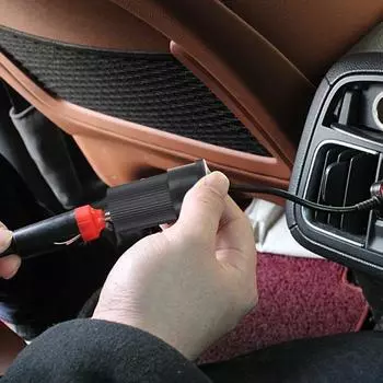 Автомобильный адаптер, гнездо для автомобильного аккумулятора, зажимы типа «крокодил» 12 В/24 В 30 А, удлинитель для автомобильного прикуривателя с безопасным адаптером CHINA