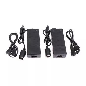 Автомобильный адаптер питания, преобразователь переменного тока, адаптер постоянного тока 110 В / 220 В в 12 В 10 А, адаптер питания, преобразователь для автомобильных холодильников, воздушный насос