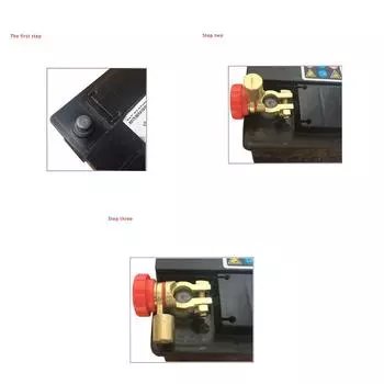 Автомобильный аккумуляторный клеммный выключатель быстроразъемный изолятор запчасти для грузовиков автозапчасти отключение аккумулятора чёрный