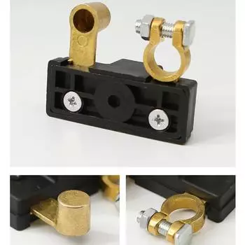 Автомобильный аккумуляторный разъединитель, выключатель, выключатель, 12 В, 24 В, универсальный выключатель, защищающий от утечки, детали выключателя питания чёрный