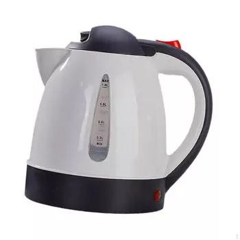 Автомобильный электрический чайник кипятильник 1000 мл портативный нагревательный флакон для кемпинга самостоятельного вождения