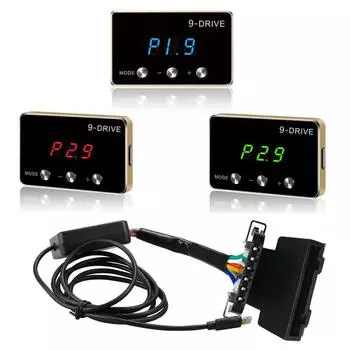 Автомобильный электронный контроллер дроссельной заслонки, гоночный ускоритель, мощный усилитель для Kia Sorento 2011 2.4, тюнинговые детали, аксессуары синий