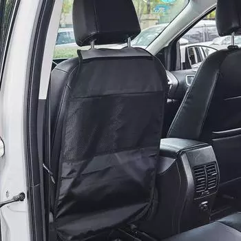 Автомобильный анти-удар детский грязный коврик для сиденья на спине грязь детский протектор для хранения автомобиля чёрный