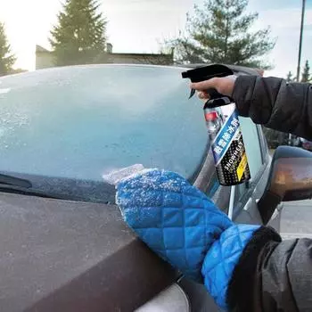 Автомобильный антиобледенитель для лобового стекла 300 мл спрей для таяния снега Автомобильный антиобледенитель для лобового стекла спрей для удаления снега и инея улучшает CHINA