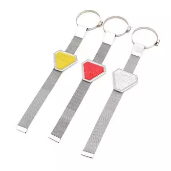 Автомобильный антистатический ремень, ремень заземления, ремень заземления, светоотражающий One size красный