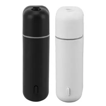 Автомобильный ароматерапевтический аппарат, перезаряжаемый, тихий, из полипропиленового стекла, портативный автомобильный диффузор, датчик движения, Plug and Play, 5 В, USB для дома и автомобиля чёрный