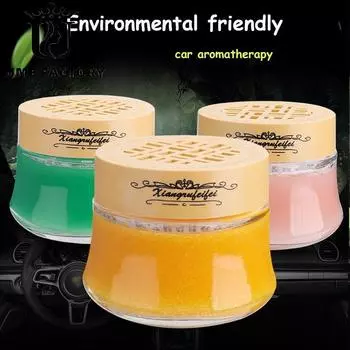 Автомобильный ароматерапевтический бальзам, стойкий аромат, автомобильный диффузор для духов, гель для очистки воздуха, твердый освежитель воздуха, бутылка, дезодорант, украшение для сиденья Cologne