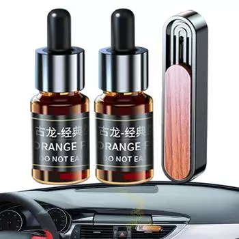 Автомобильный ароматерапевтический диффузор Автомобильный ароматизатор с 2 ароматерапевтическими маслами Длительный освежитель воздуха Автомобильные освежители воздуха CHINA