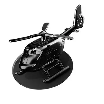 Автомобильный ароматерапевтический освежитель воздуха, украшение для вертолета, самолета, солнечные автомобильные духи чёрный