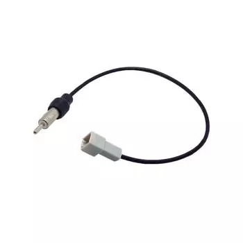 Автомобильный аудио стерео антенный адаптер Женский радиодетали Автомобильный антенный штекер Радио конвертер Кабель для Hyundai 2009-2011 для Kia KI-11 чёрный