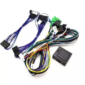 Автомобильный аудиоадаптер с 16-контактным кабелем питания Android и блоком CANBUS для Chevrolet Cruze, Buick Regal, Verano, проводка