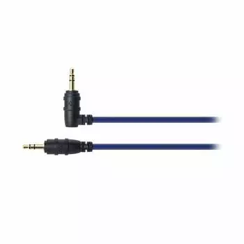 Автомобильный аудиокабель Audio Technica BL Blue AT-CA44S/0.5 0.5m
