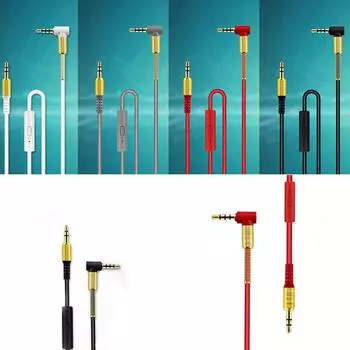 Автомобильный аудиокабель с разъемом «папа-папа» для гарнитуры и наушников Aux 3,5 мм, цифровые кабели, аудиокабели