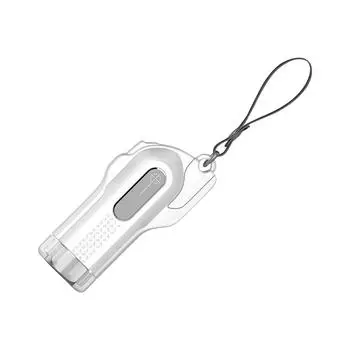 Автомобильный аварийный молоток безопасности – вольфрамовый стальной наконечник для разбития окон для двойного стекла, инструмент для эвакуации из автомобиля с металлическим корпусом One Size белый