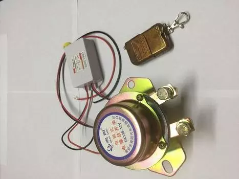 Автомобильный автоматический выключатель батареи с дистанционным управлением, отключатель, противоугонное устройство, главный выключатель питания, электромагнитный соленоидный клапан, клеммная система главного выключателя питания постоянного тока 12 В