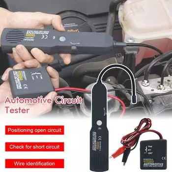 Автомобильный автоматический выключатель, искатель обрыва провода, универсальный автомобильный тестер EM415PRO 6-42 В постоянного тока, поиск короткого замыкания в автомобиле чёрный