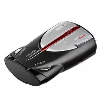 Автомобильный аксессуар, автомобильный спидометр, голосовой сигнал 12 В, 16, контрольный детектор, предупреждение о скорости чёрный