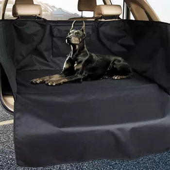 Автомобильный багажник для собак, устойчивые к царапинам аксессуары для путешествий с собаками, Trip 132cmx104cm чёрный