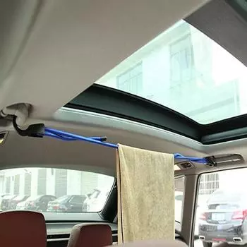 Автомобильный багажный трос, веревка для крепления багажа, бельевая веревка для улицы, фургона, бельевая веревка для дома, автомобильные аксессуары, инструмент синий