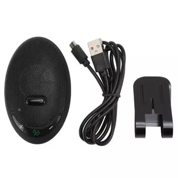 Автомобильный беспроводной Bluetooth-динамик BT 5.0 EDR с поддержкой голосового помощника, автоматическое подключение, перезаряжаемый автомобиль