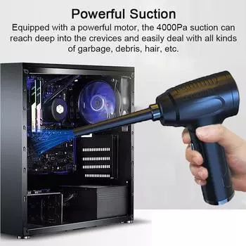 Автомобильный беспроводной пылесос 2 в 1, многофункциональный воздуходувка, ручной пылесборник, насос-насос