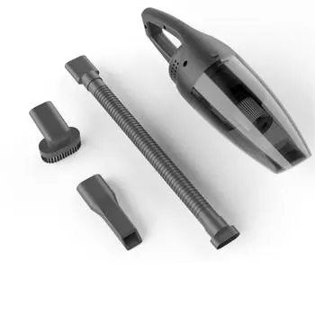 Автомобильный беспроводной пылесос бытовой мощный мощный всасывающий портативный портативный съемный длинный Wireless black