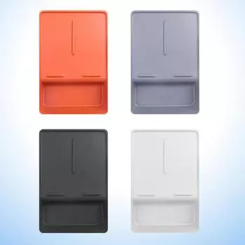 Автомобильный беспроводной силиконовый держатель для стакана воды, ящик для хранения, противоскользящая накладка для Li Lixiang L7 L8 L9 2024 2024 2024 Аксессуары чёрный