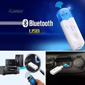 Автомобильный беспроводной USB Bluetooth адаптер музыкальный звонок аудио приемник громкой связи