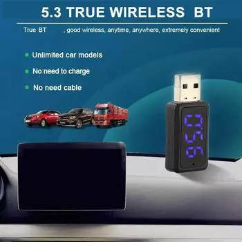 Автомобильный Bluetooth 5.1 FM01 передатчик приемник громкой связи мини USB питание автомобильный комплект авто беспроводной аудио для автомобиля FM-радио F0Q3