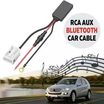 Автомобильный Bluetooth Aux-кабель Bluetooth-адаптер для Passat Tiguan Skoda RCD RNS 210 310 315 510 Golf 5 6 Адаптер микрофона Handsfree CHINA