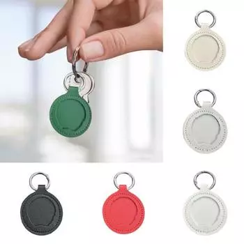 Автомобильный брелок для ключей, искусственная кожа, прочный органайзер для ключей, утолщенный дизайн, изысканное мастерство красный