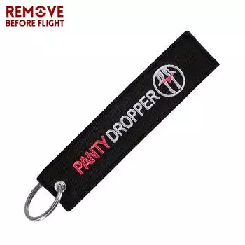 Автомобильный брелок для мотоцикла с вышивкой Penty Dropper, модный брелок для ключей chaveiro carro 1pcs